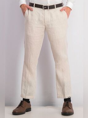 Tasso Elba Island 100% Linen Chinos (38x30)